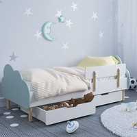 Детская кровать Облако. Детская кроватка Дерево + МДФ