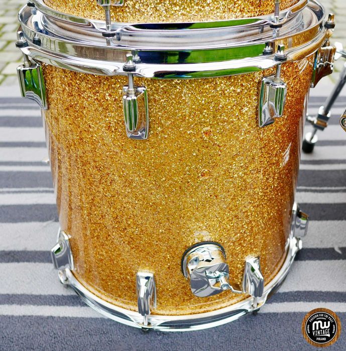 Perkusja Tama Superstar Vintage 22", 12", 14" Gold Sparkle ‼️