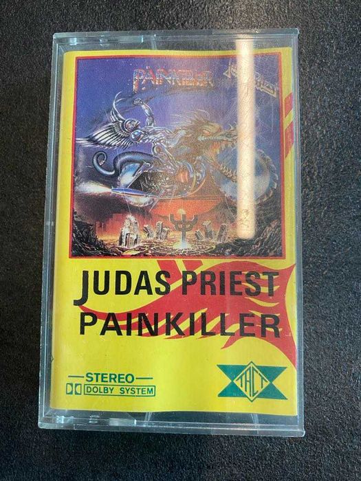 Kasety heavy metal kolekcja lata 90-e