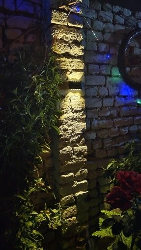 Led Светильник с датчиком ночник подсветка лампа солнечная батарея