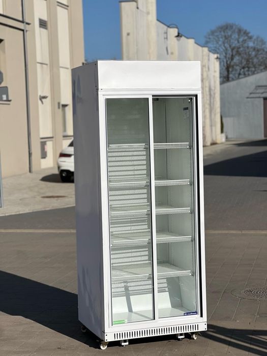 Witryna chłodnicza 85cm  przesuwna na napoje, nabiał | Gwarancja