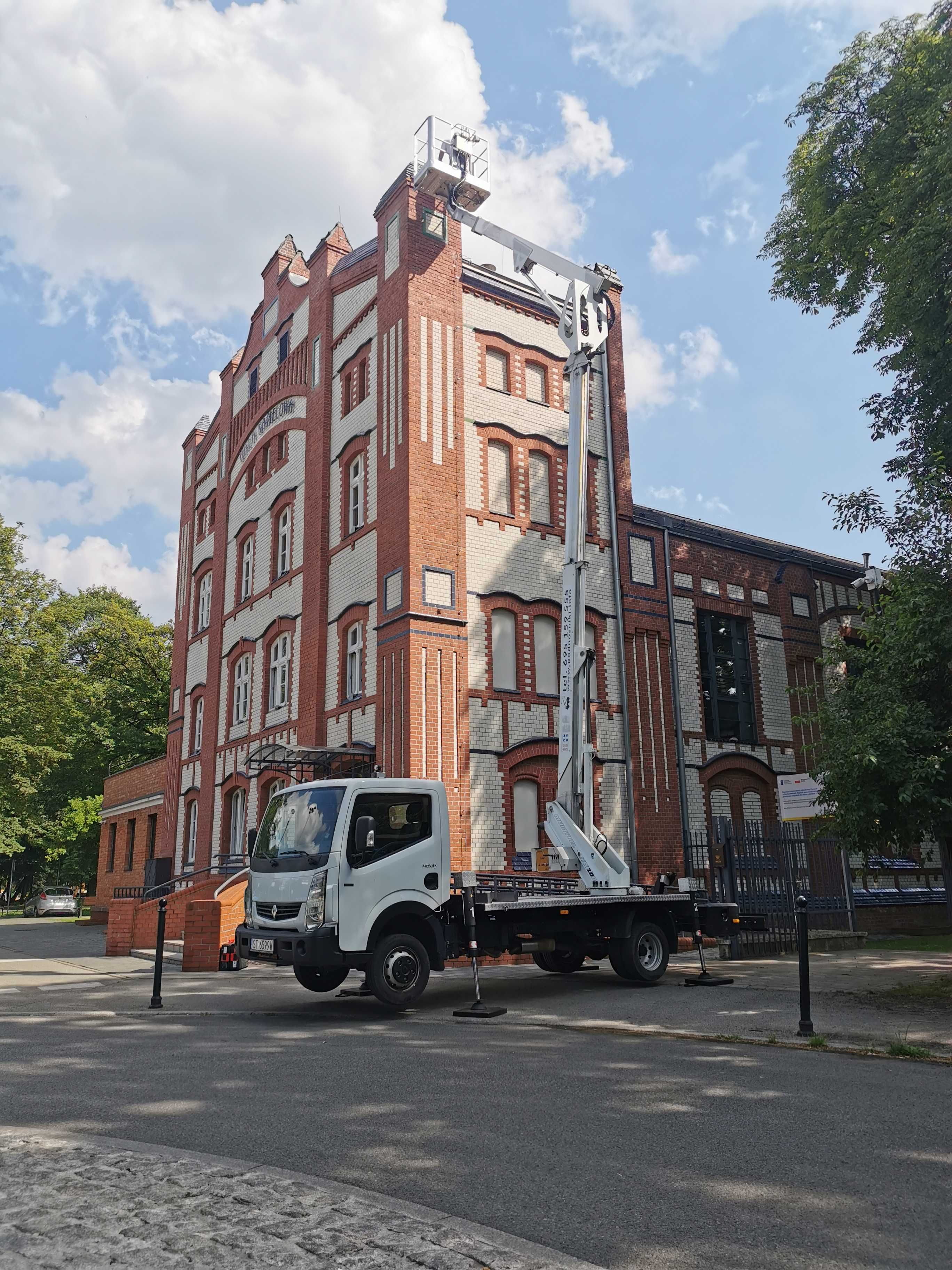 Podnośniki koszowy / zwyżka wynajem 20 m