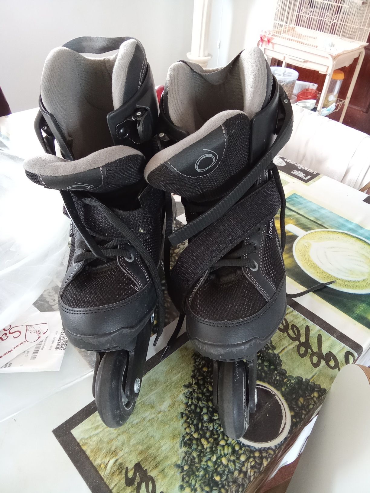 Patins em linha tamanho 40