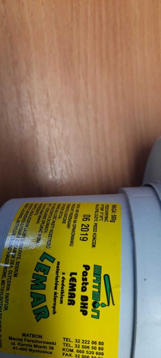 Pasta BHP Lemar 5 szt.za 10 zł