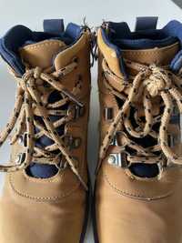 Bota Beppi camel e azul 32