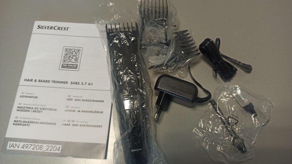 Maszynka do strzyżenia włosów i brody opis