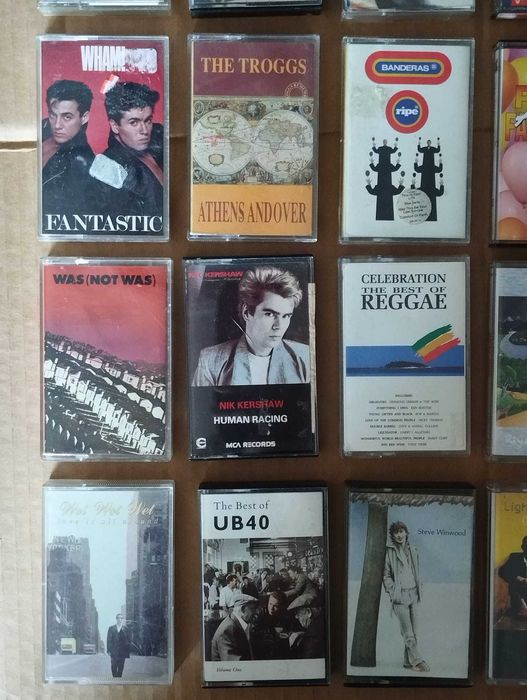 Várias Cassetes Antigas Internacionais #C02L03