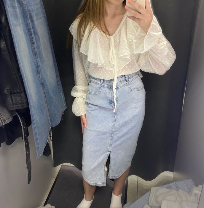 Спідниця джинсова