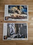 Puzzle Moja Afryka. 2 x 500 elementów