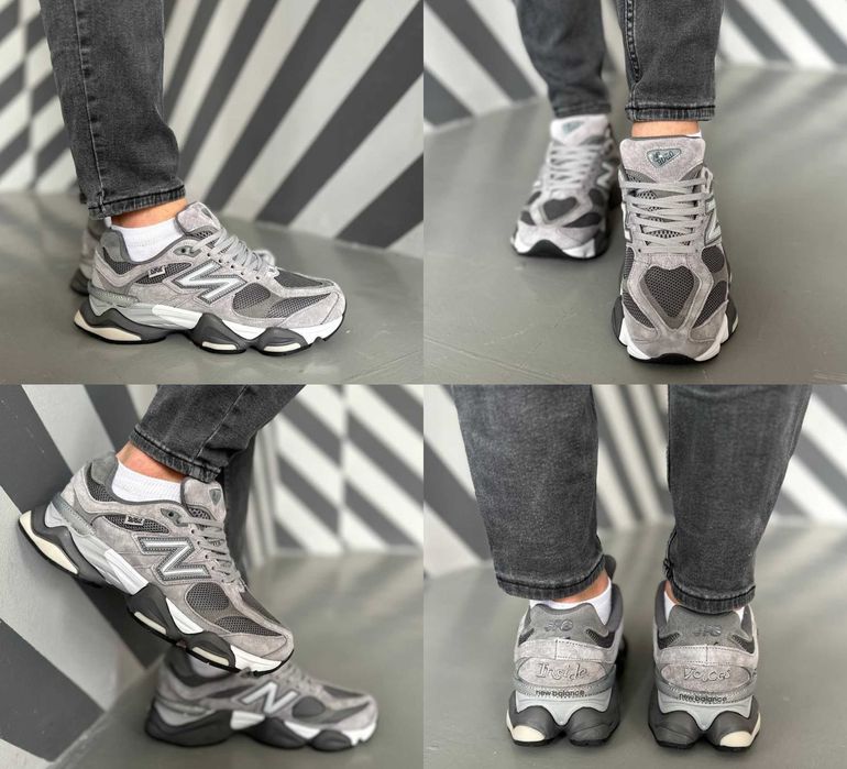 Кроссовки New Balance 9060 x Joe Freshgoods Dark Gray 36-45 Хит Осени!