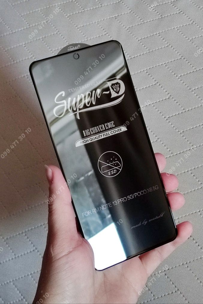Защитное стекло Xiaomi 14T Poco X6 Pro 5G захисне скло поко X6 5g