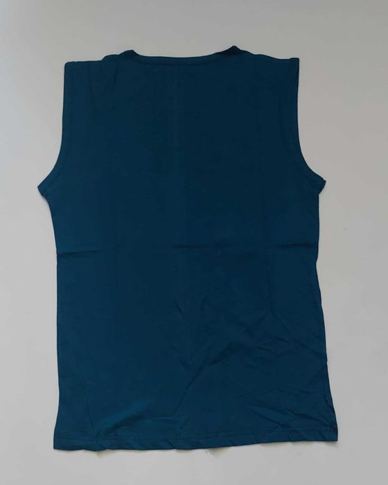 Bezrękawnik męski Koszulka bez rękawów bawełna DYNAMIC r. 3XL-  114 cm