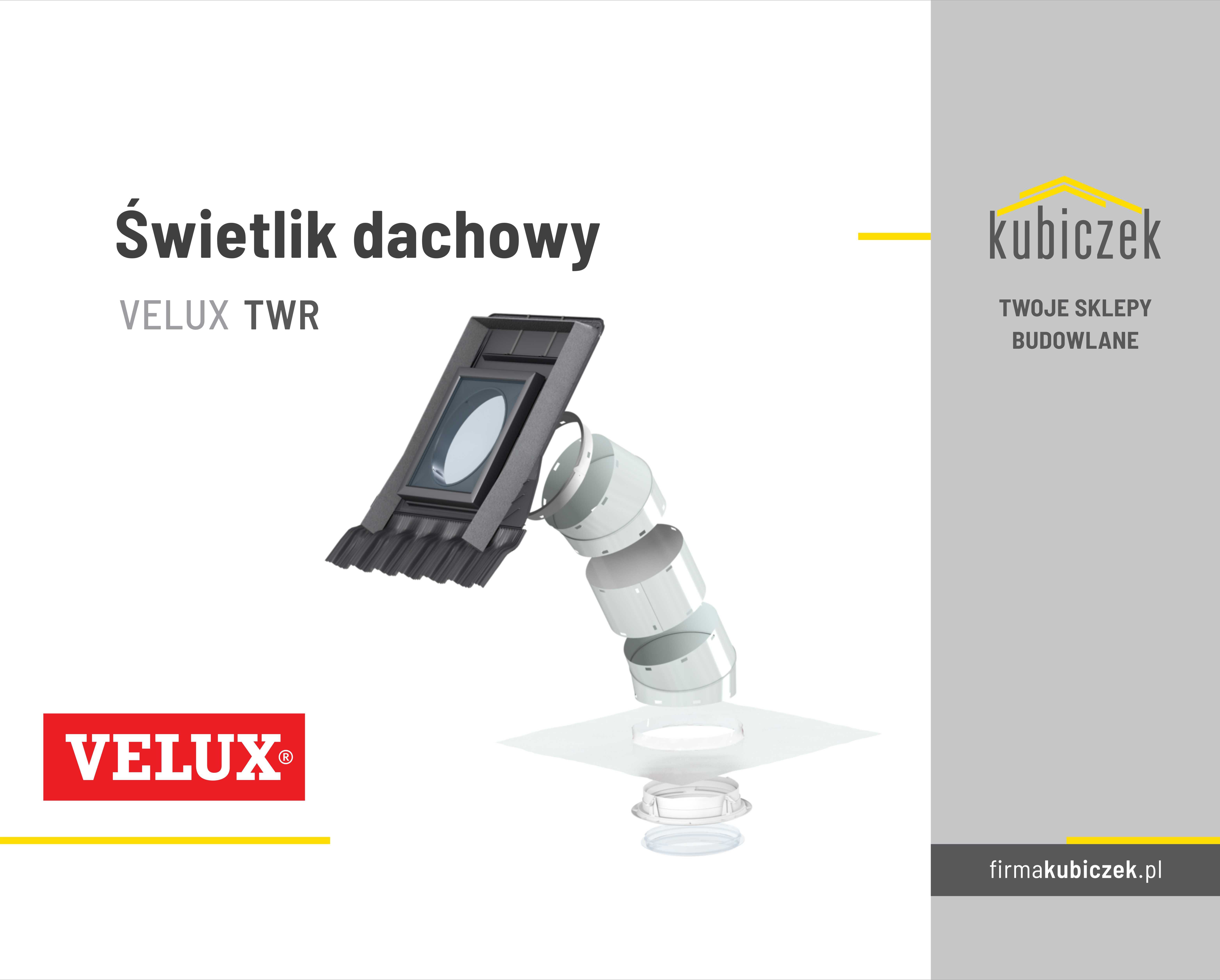 Świetlik tunelowy dachowy VELUX TWR 0K14 2010