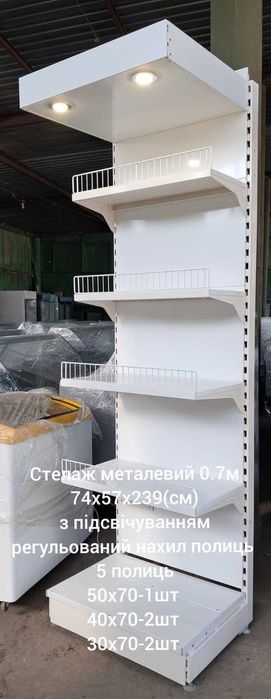 Стелаж металевий