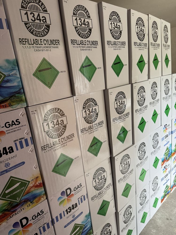 czynnik chlodniczy Freon R134A,R1234YF,R448A,R449A,R452A,R422B