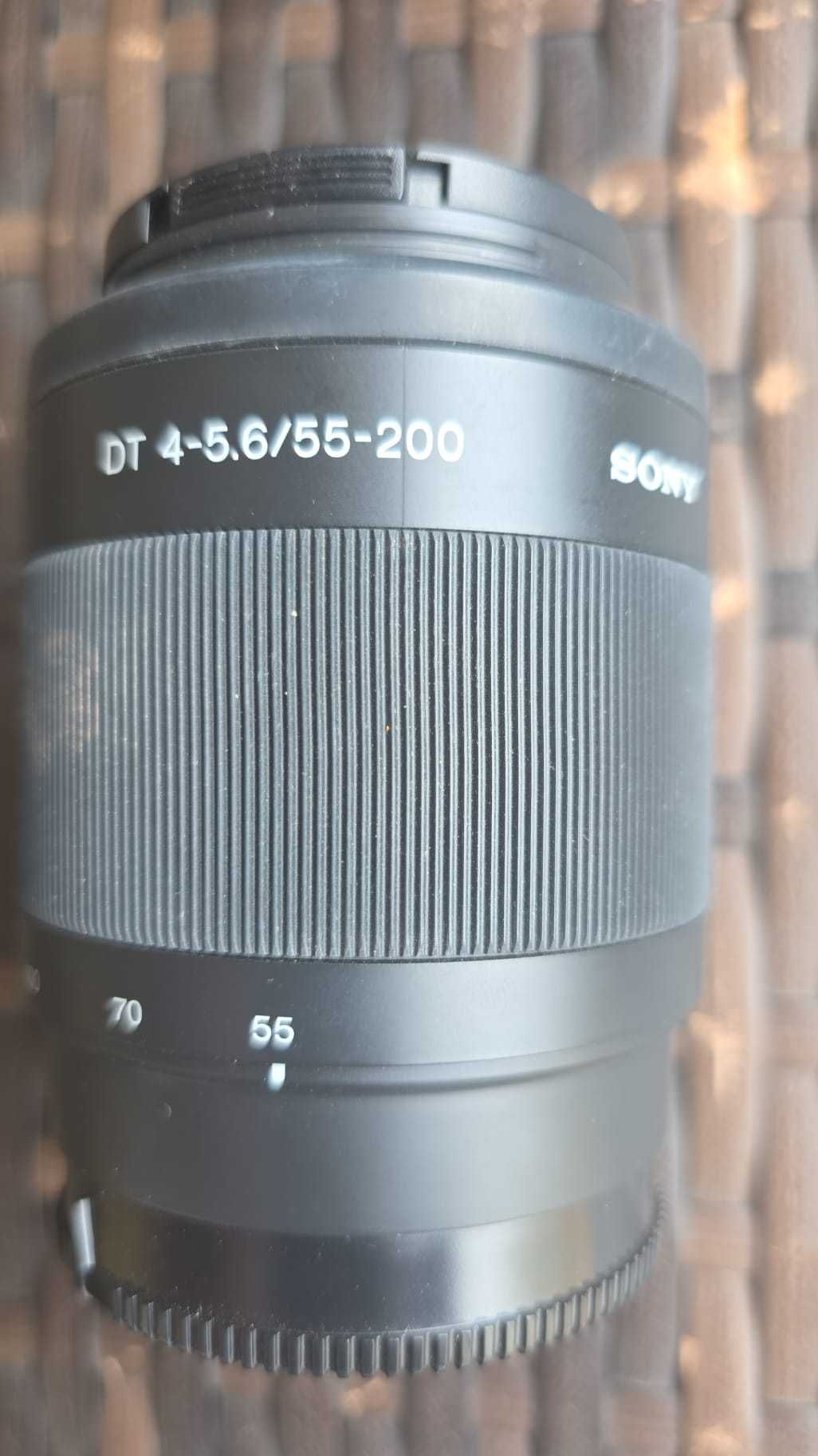 Aparat Sony alfa 350 komplet, plecak +2 teleobiektywy