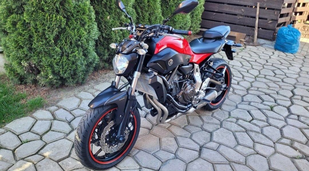 YAMAHA MT 07 14, пригон