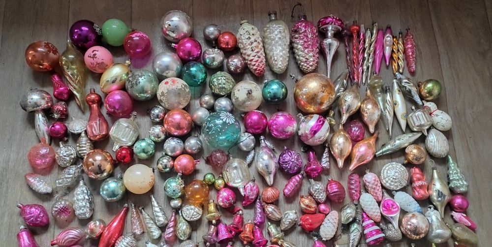 Ёлочные игрушки (украшения) СССР