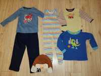 Ubranka do spania, piżamki chłopięce 2-3 latka, r. 98