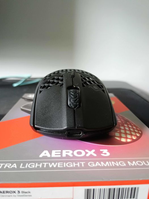 Myszka gamingowa z LEDami aerox 3 SteelSeries + GRATIS PODKŁADKA QCK