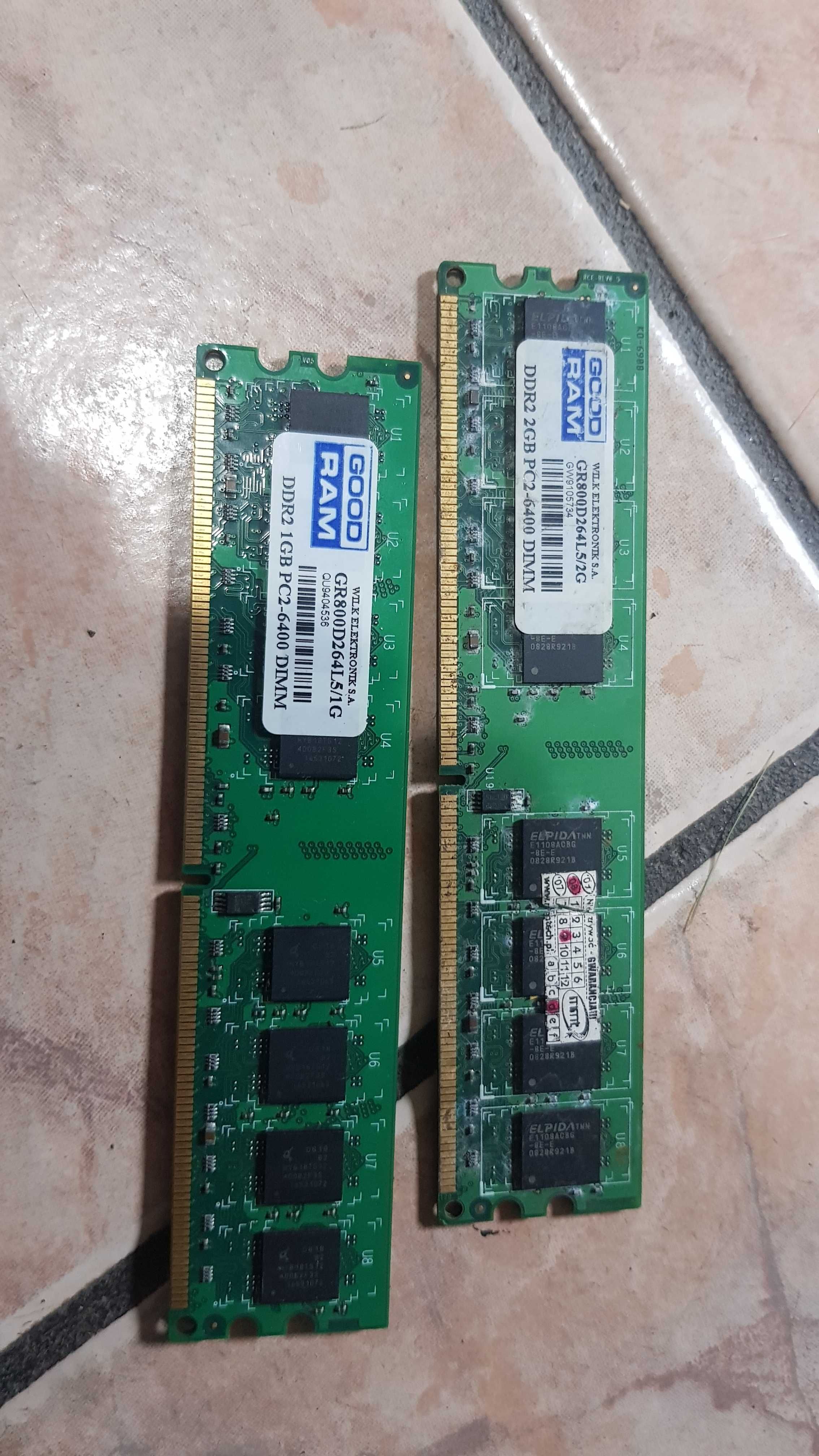 kości ram DDR2 1GB