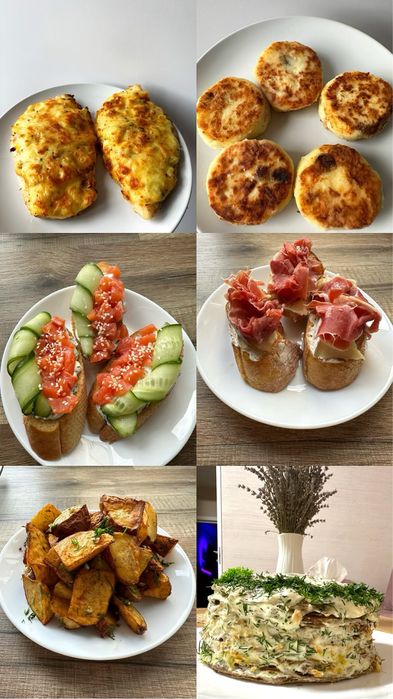 Домашні страви, фуршети та торти на замовлення