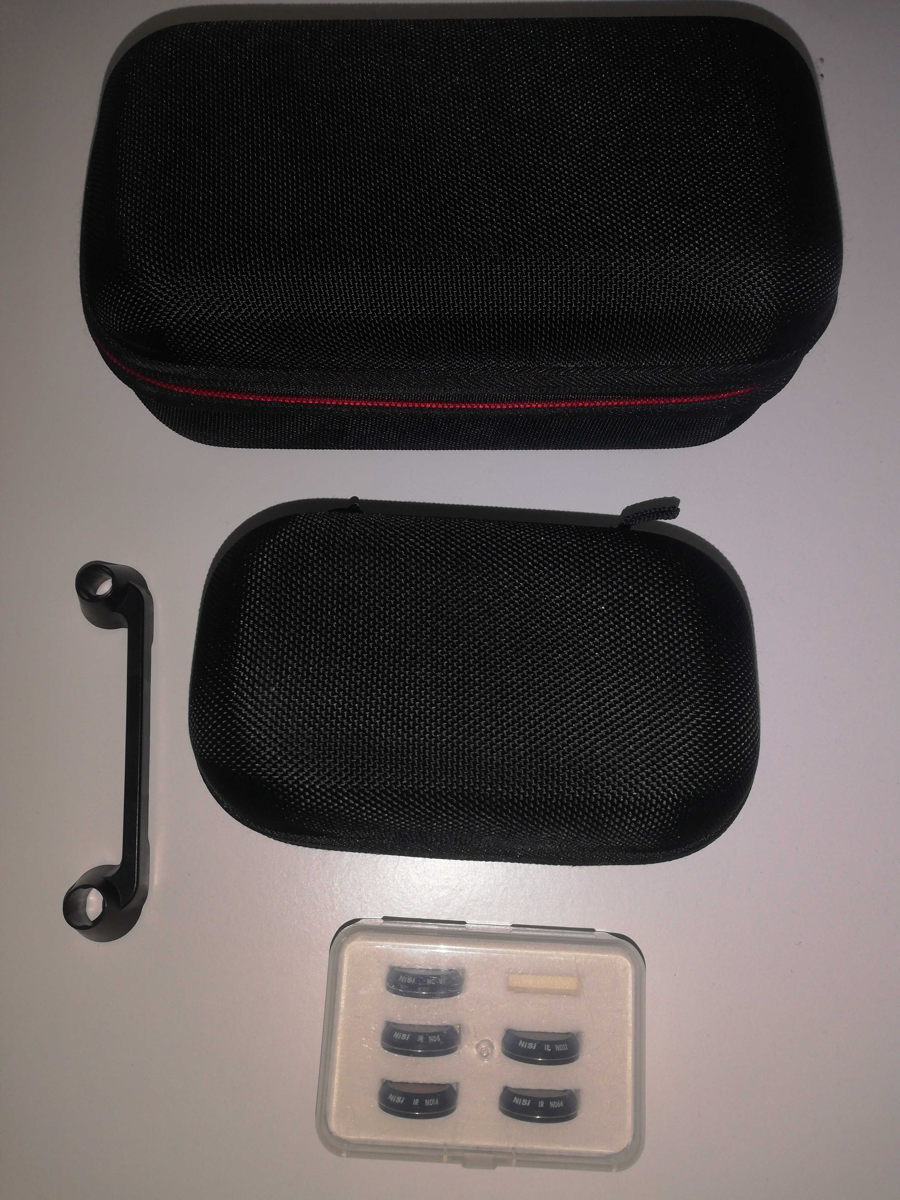 Cases mais comando Dji mavic pro, filtros nd.