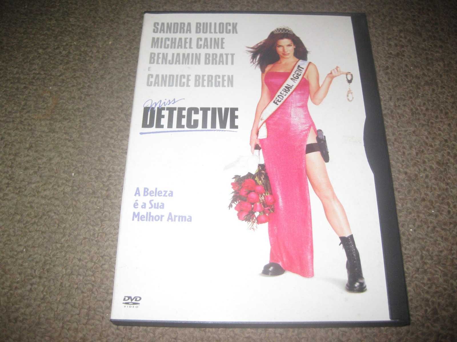 DVD "Miss Detective" com Sandra Bullock/Snapper