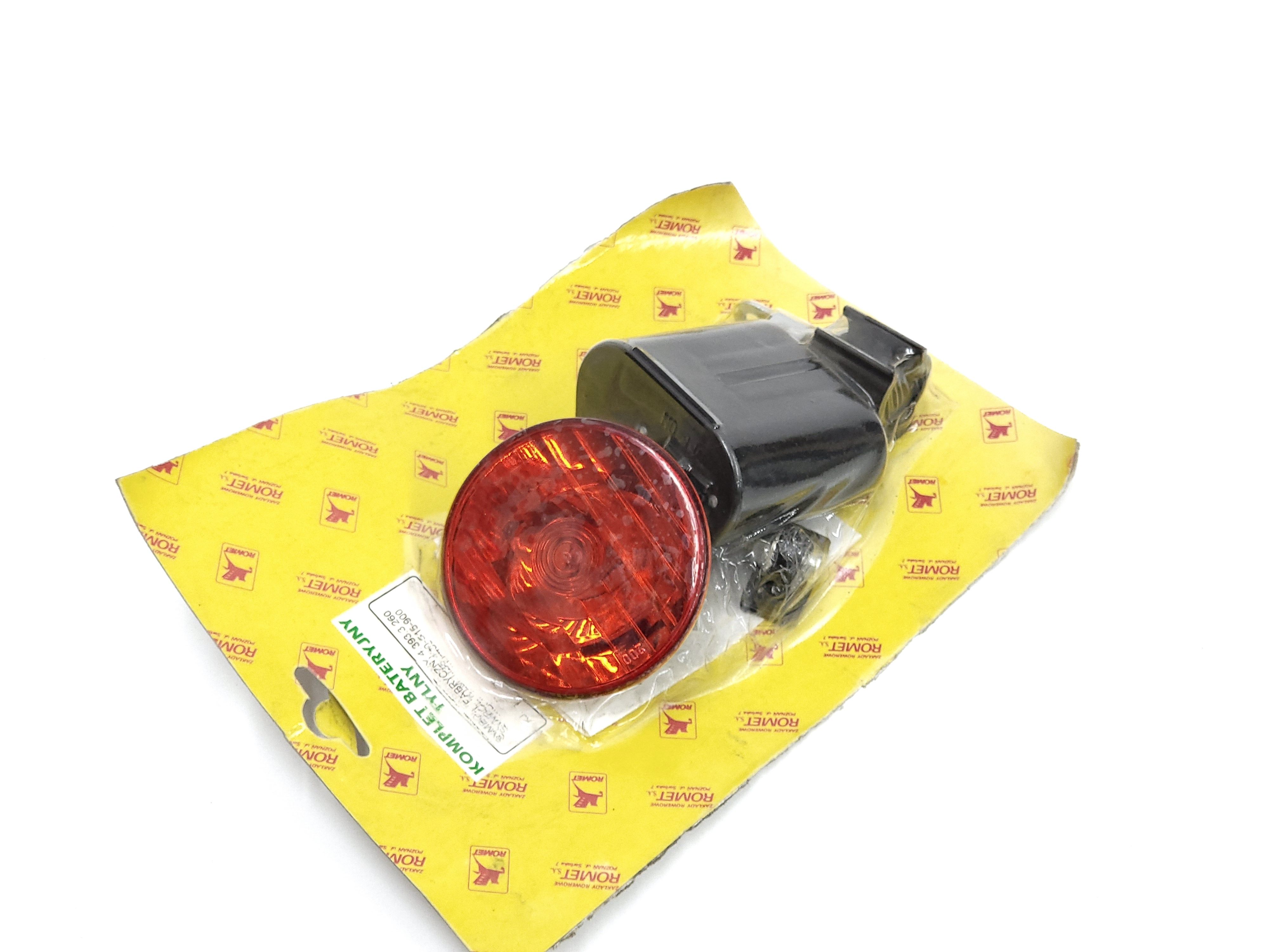 NOWA Lampka Romet tylna do rowerów zasilana na baterie