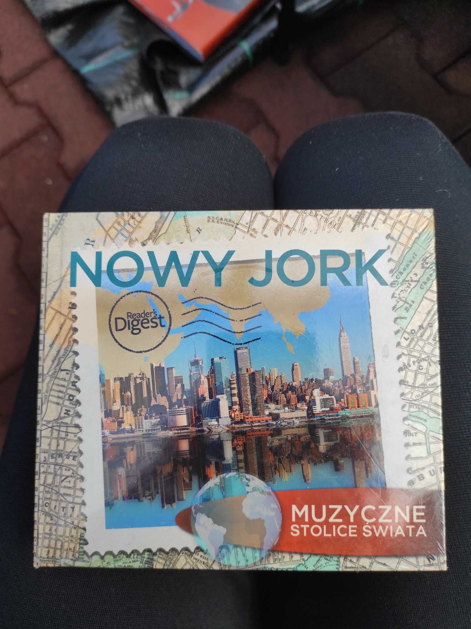 CD NOWY YORK Muzyczne stolice świata nowe w folii
