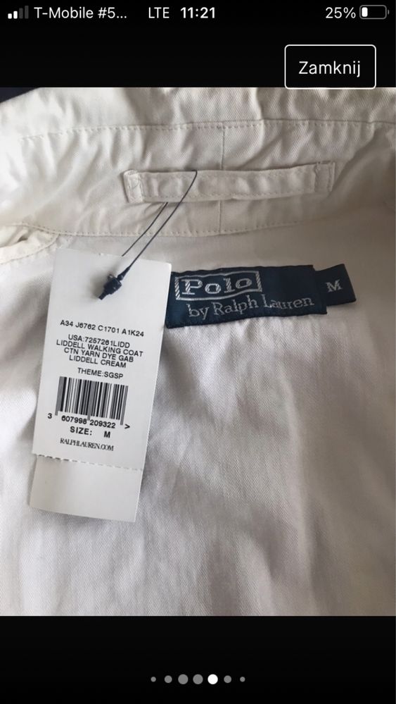 Prochowiec męski Ralph Lauren