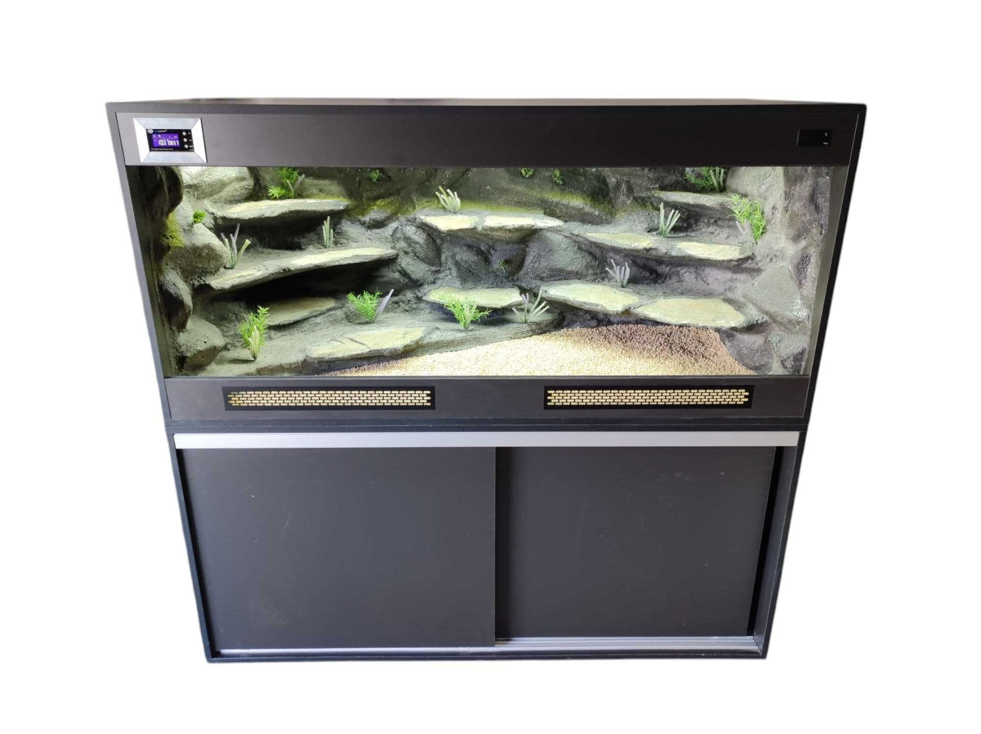 Terrarium pustynne nr714 150/70/70 +szafka dla agamy brodatej DOSTĘPNE