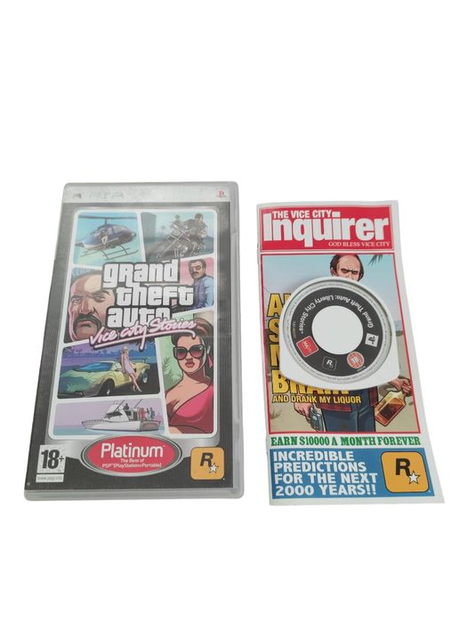 Gra GTA liberty city stories + pudełko GTA Vice city