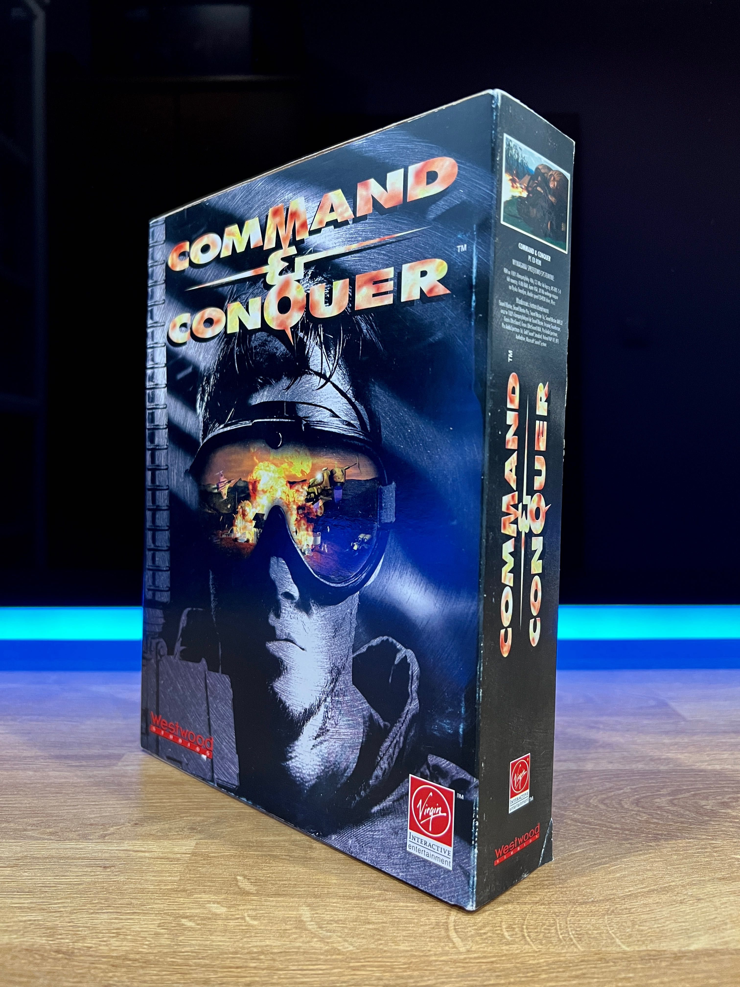Command & Conquer 1 (PC PL 1995) BIG BOX polskie premierowe wydanie