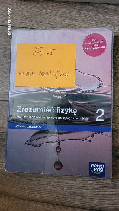 Zrozumieć fizykę 2 Nowa Era zakres rozszerzony