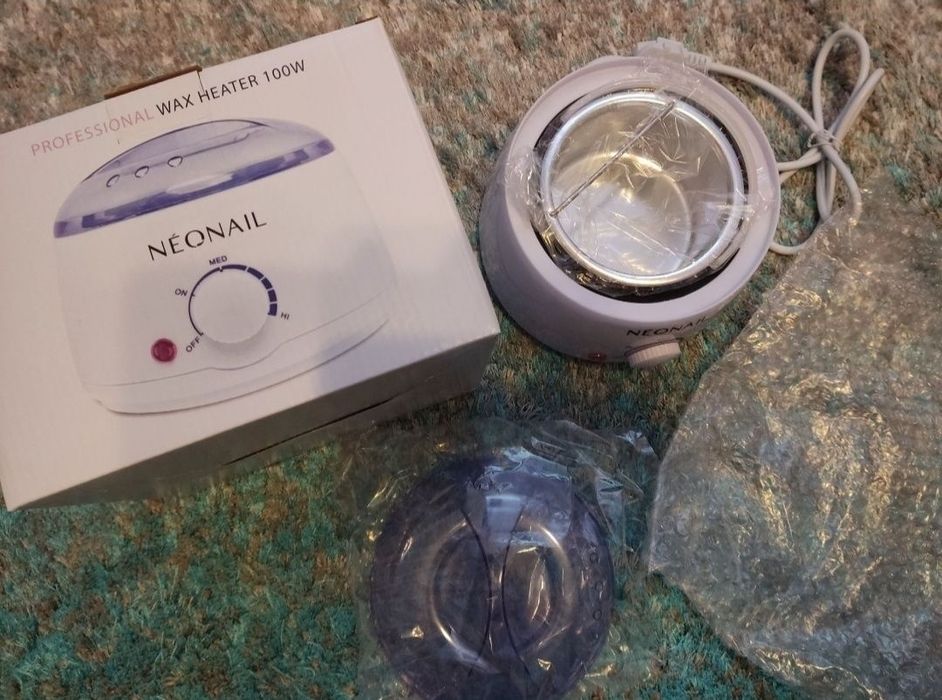 Nowy podgrzewacz do wosku neonail duży akcesoria pielęgnacja ciała