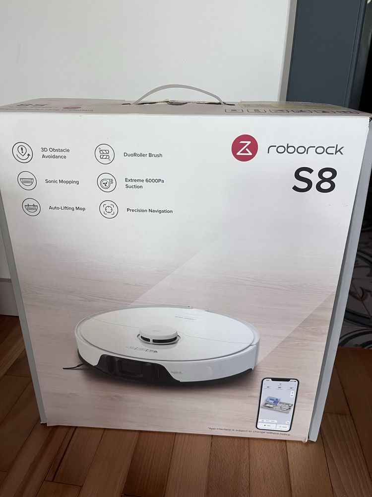 Roborock s8 biały robot sprzątający odkurzacz automatyczny