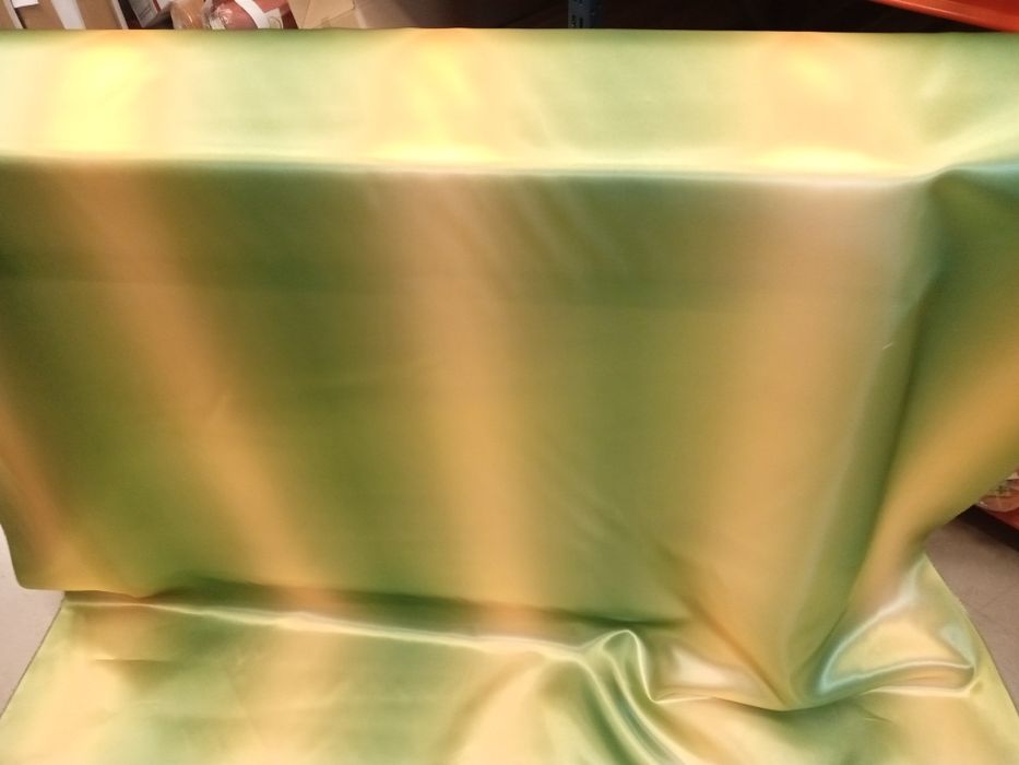 Tkanina atłas tęcza mix kolorów