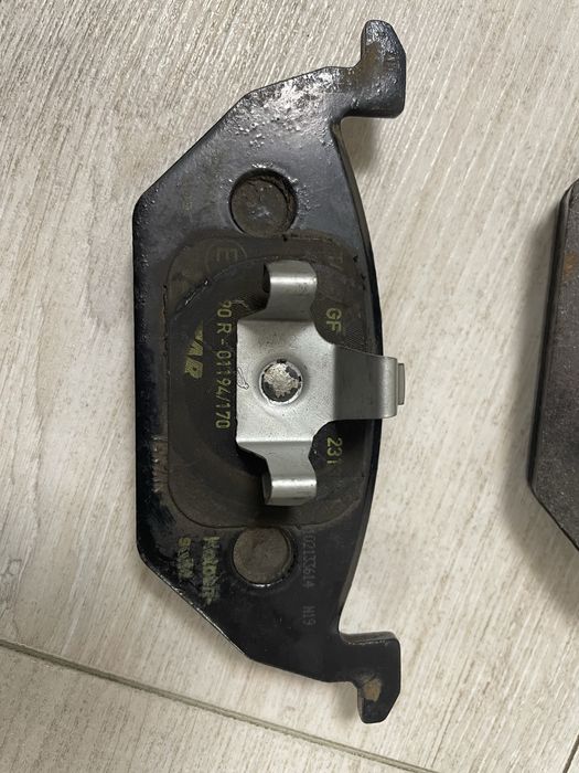 Передні колодки skoda