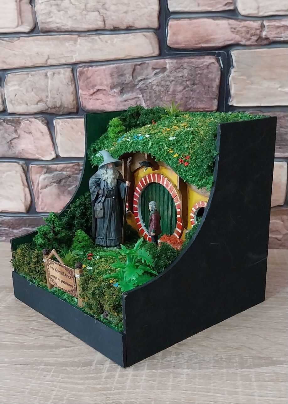 Booknok-diorama LOTR