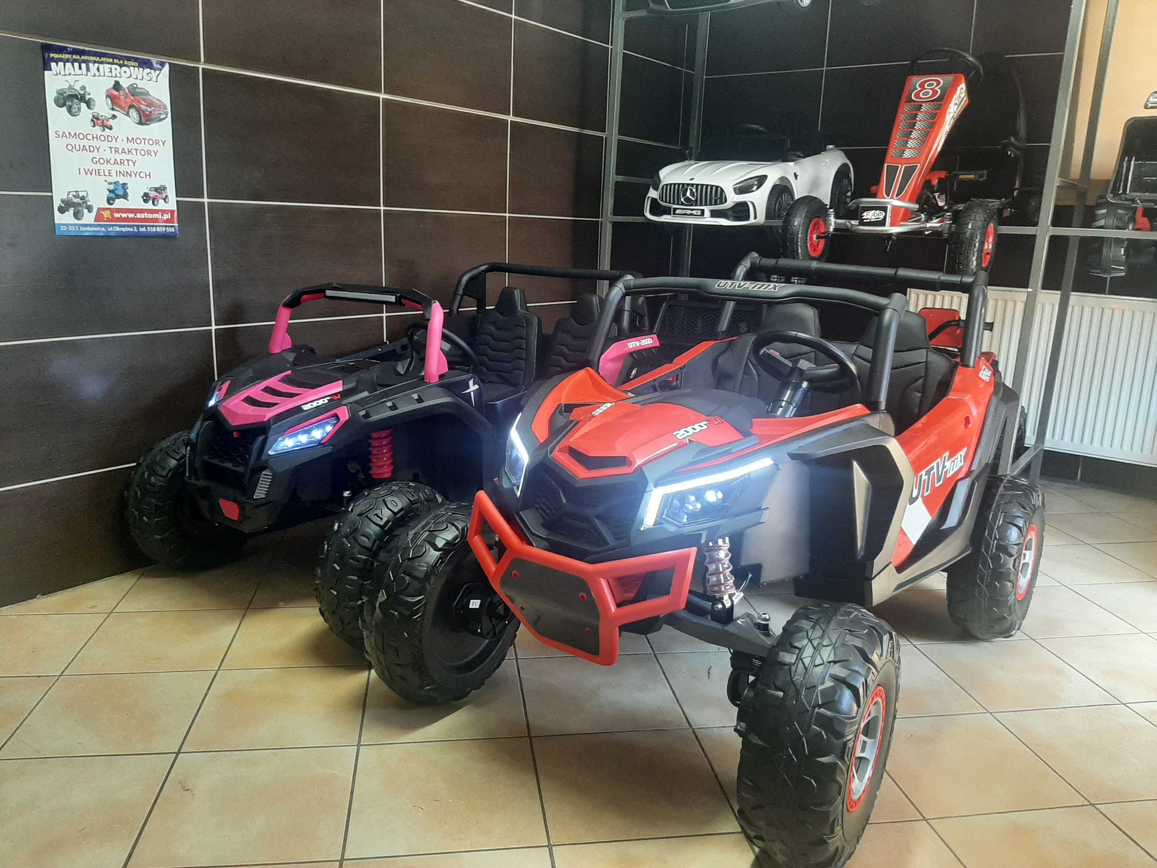 Buggy UTV-MX 4x4 na akumulator dla dzieci HIT! Odbiór Wysyłka Sklep