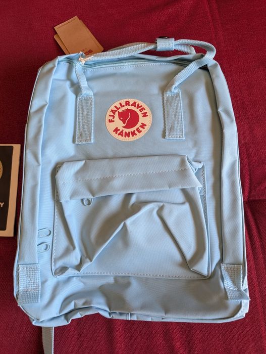 NOWY Plecak Kanken Fjallraven błękitny
