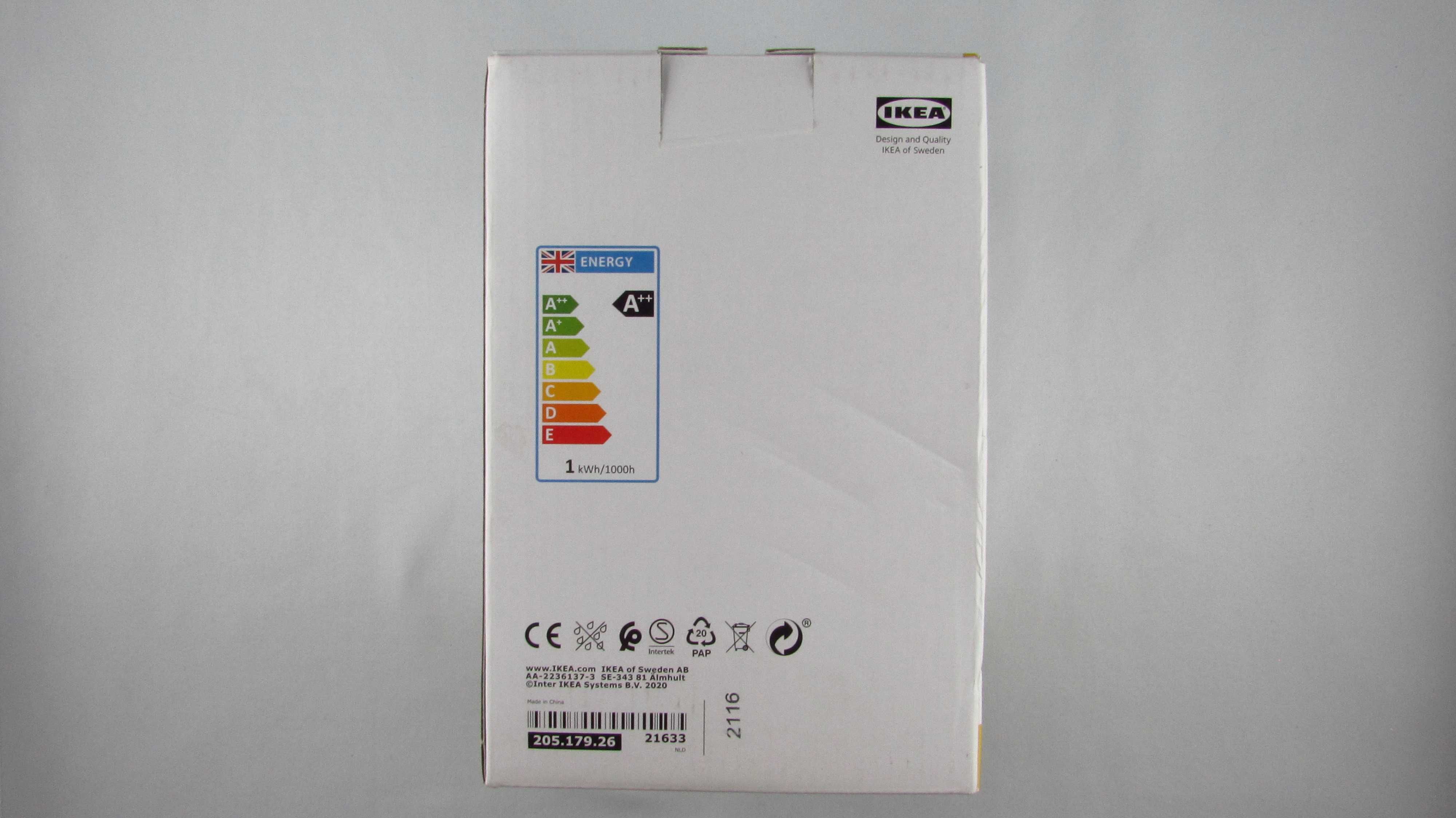 IKEA - Żarówka LED Lunnom 80 lm 10 w E27