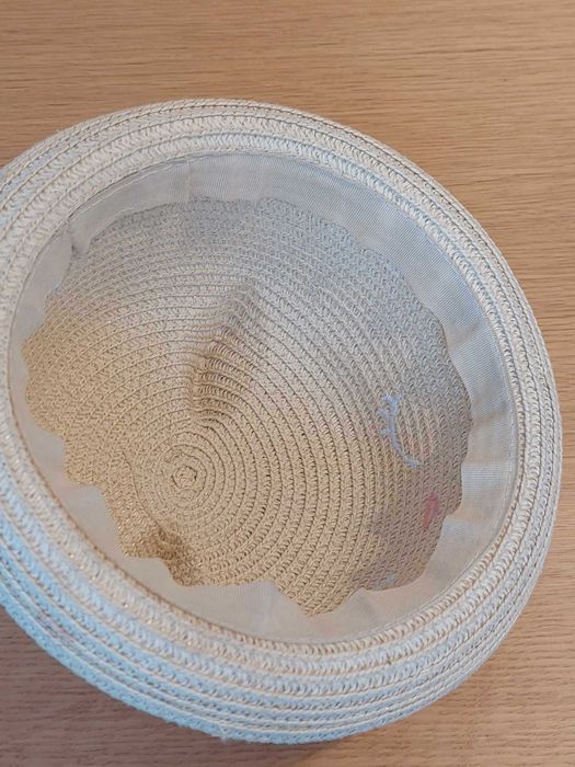 czapka wiklinowa kotek urocza