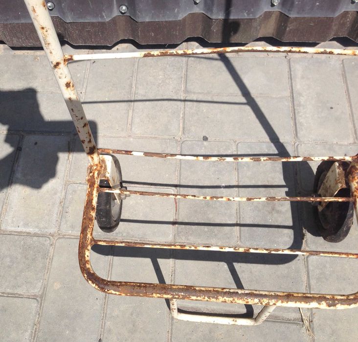 Тележка візок тачка "кравчучка" якістний метал.3 шт.