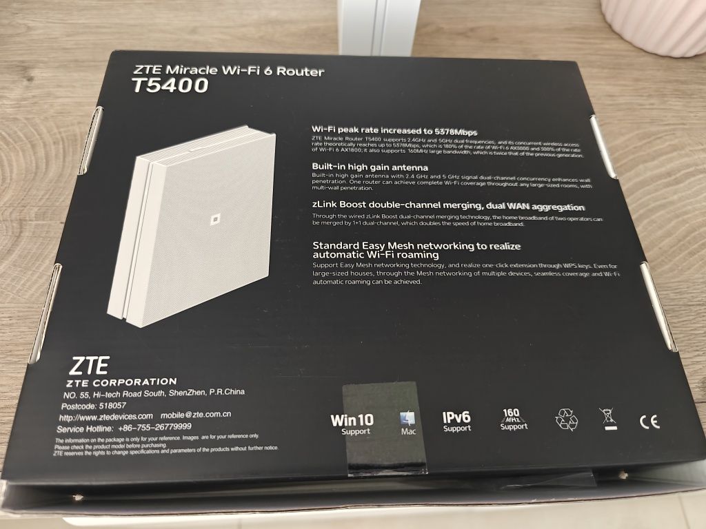 Router Wifi6 ZTE T5400