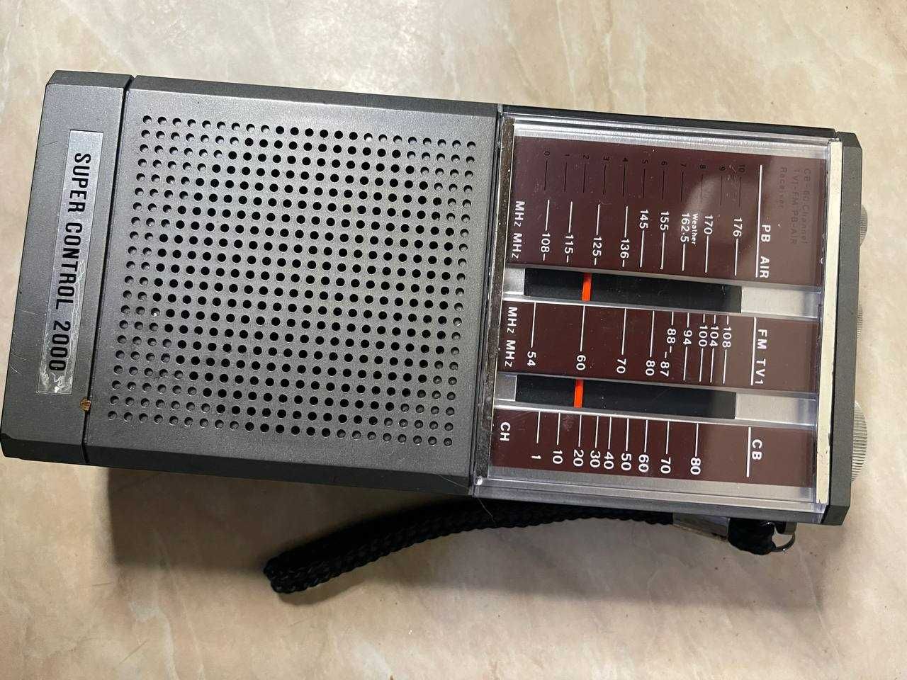 Багатодіапазонее радіо Super Control 2000 CB-TV; FM-AIR WB PB