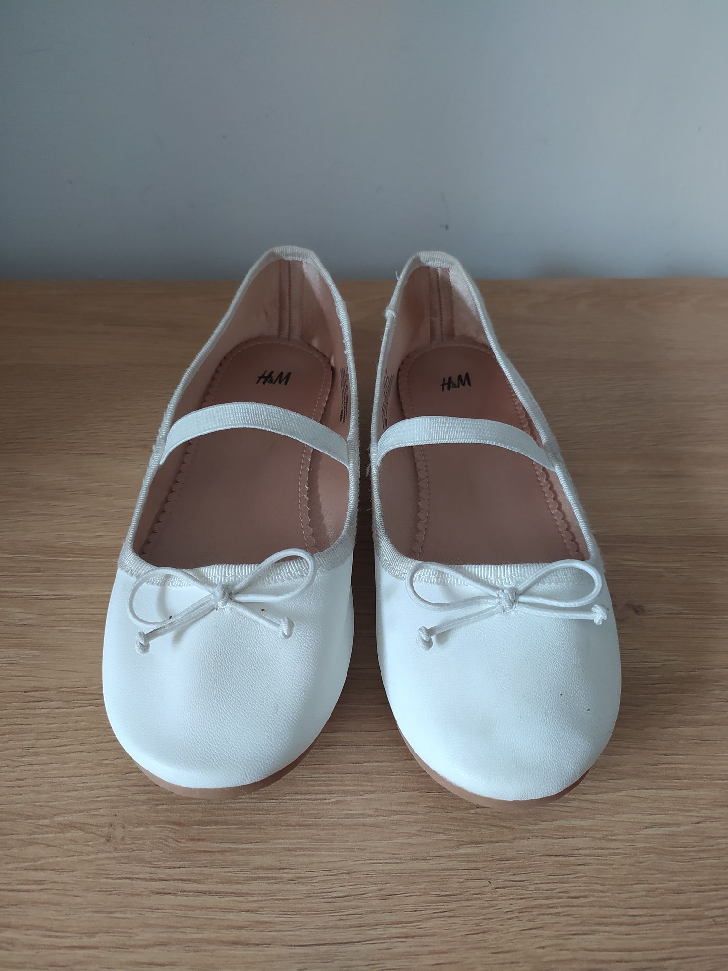 Baleriny H&M 34 białe