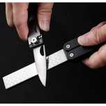OSTRZALKA DO NOZY DIAMENTOWA dwustronna Survival składana EDC 600/400