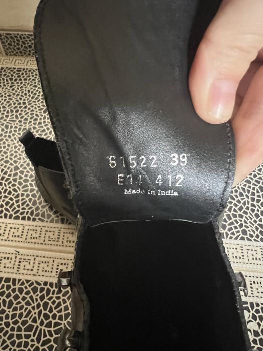 Vero cuoio ботинки кожаные лаковые 39